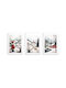 Wohnzimmerdekoration Feiertagsposter Winter Weihnachtslandschaft 3x30x40