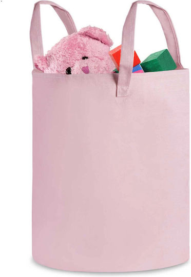 Kinder Aufbewahrungsbox aus Stoff Rosa 60x35cm 1Stück