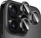Blueo Lens Προστασία Κάμερας Tempered Glass Μαύρο για το iPhone 15 Pro, iPhone 15 Pro Max, iPhone 16 Pro, iPhone 16 Pro Max
