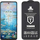 Idol 1991 0.25mm Full Glue Tempered Glass Μαύρο (TCL 50)