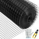 Vevor Plasă De Protecție Balcoane Neagră 0.91x15.24m