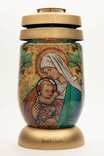 Lumânare Bolsius Maria S03 3D 22 cm Timp Maxim de Ardere 36 Ore