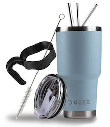 Light Blue Dozze Roamer Tumbler Bundle