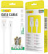 Andowl USB 2.0 Cable USB-C male - USB-C 1m Q-SJ608
