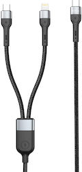 USB to Type-C / Lightning Cable 1m 40514