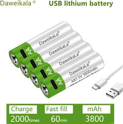 Type C 3800mAh 1.5V 4τμχ