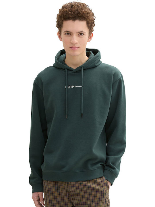 Tom Tailor Sweatshirt mit Kapuze Dark Gable Green