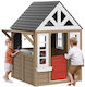 Vevor Multifunctional Wooden Kids Playhouse with Kitchen 140.3x126x166cm