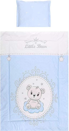 Lorelli Σετ Κούνιας Little Bear Blue 3τμχ