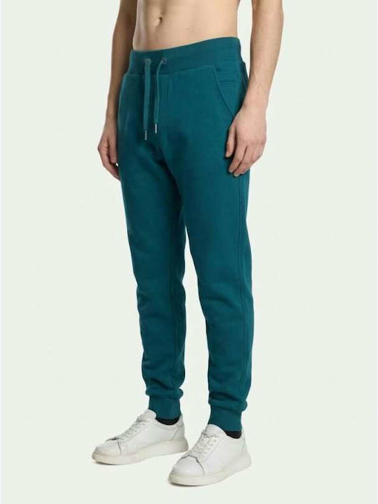 Paco & Co Jogginghose mit elastischem Bund Petrol