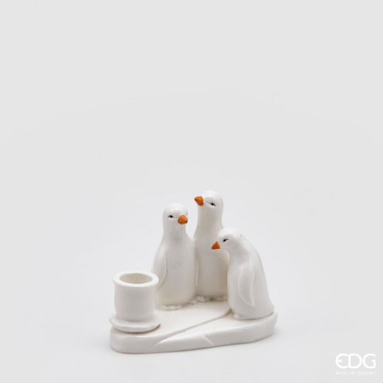 EDG Χριστоулгенски свещи и свещници Керамичен Свещник 14x11см.
