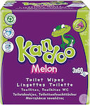 Kandoo Kids Melon Baby Wipes 3x60pcs