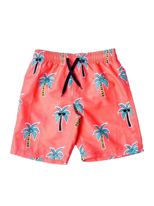 Joyce Kids Swimwear Swim Shorts Red
