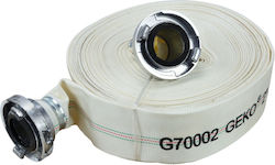 Fire Hose Geko G70002 2" Length 30 M White 8 Bar