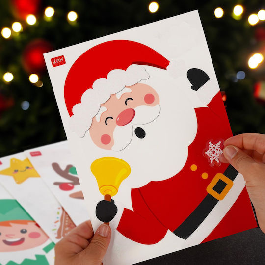 Legami Milano Christmas for Window with Design Άγιου Βασίλη