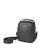 Leather Men's Shoulder / Crossbody Bag Black