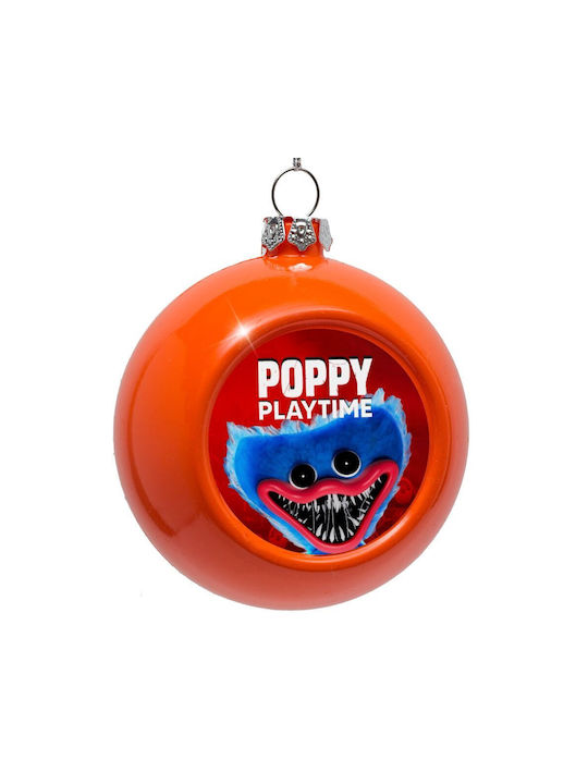 Poppy Playtime Huggy Wuggy Hanging Ball Ornament Ornament Plastic Orange 8cm