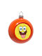 SpongeBob Zâmbet Ornament suspendat Glob Plastic Portocaliu 8buc