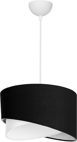 GloboStar Lili Black Pendant Ceiling Light with E27 Socket 30x30x22cm