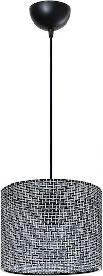 GloboStar Clairie Висящо Осветително Тяло Сив с Цокъл E27 22x22x93см.