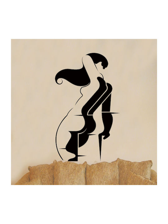 Autocolant Decorativ De Perete Femeie 1 Buc 30x...