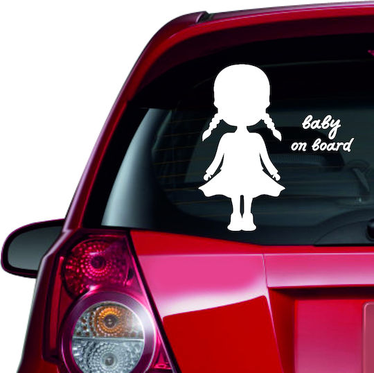Autocolant Auto Bebe la Bord 42 Maro
