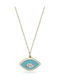 Ekan 0.02ct Vs2 H Necklace from Gold 14K with Diamond