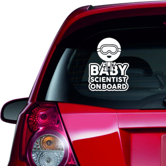 Car Sticker Baby On Board 16 Gold