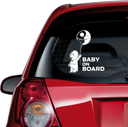 Autoaufkleber Baby an Bord 12 Dunkelblau