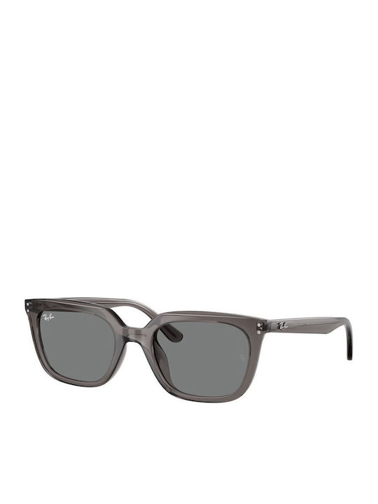 Ray Ban Унисекс Слънчеви Очила със Сив Пластмас...