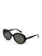 Karen Millen Women's Sunglasses with Black Plastic Frame and Black Lens KM5051 001