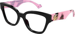 Gucci Women's Acetate Butterfly Frame Black GG1...