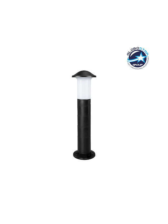GloboStar Lampa Post Mic Pentru Exterior IP44 Cu Bază De Bec E27 Neagră