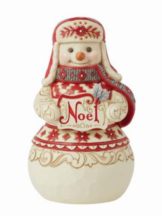 Enesco Christmas Figure SNowman Height 17cm