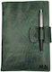 ByLeather Zilnic Agenda 2026 Verde De piele 14x22cm