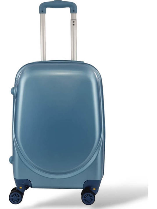 Playbags Βαλίτσα Ταξιδίου Καμπίνας Σκληρή Γαλάζ...