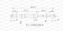 Open Parts Удар в багажника за Audi A5 Open Parts Удар в багажника за Audi A5