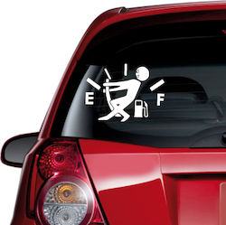Car Sticker Not Empty White