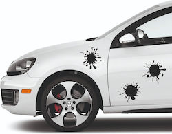 Car Sticker Splash Set 3 Pieces Blue