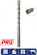 WorkPro Drill with SDS Plus Shank for Masonry, Glass and Tiles 6x160mm