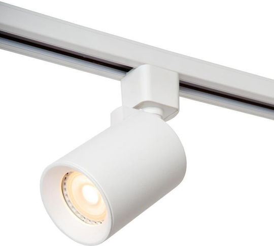 Lucide Lightning Nigel Μονό Σποτ με Ντουί GU10 σε Λευκό Χρώμα