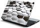 Laptop-Aufkleber Glänzende Rechtecke 13'' 32,5c...