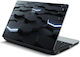 Laptop Sticker Modern Abstract Rectangles 15.6"...