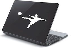 Αυτοκόλλητο Laptop Ποδοσφαιριστής 5cm X 3cm Πxυ