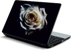 Αυτοκόλλητο Laptop Λευκό Τριαντάφυλλο 13'' 32,5...