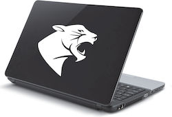Laptop Sticker Panther Silver