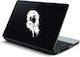 Αυτοκόλλητο Laptop Ακουστικά 2 Ασημί