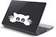 Αυτοκόλλητο Laptop Γατούλα Καφέ