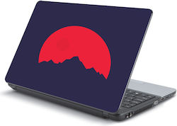 Laptop Sticker Red Moon 14" 34cm X 23.5cm