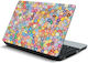 Αυτοκόλλητο Laptop Λουλούδια 02 15 6" 37cm X 25cm